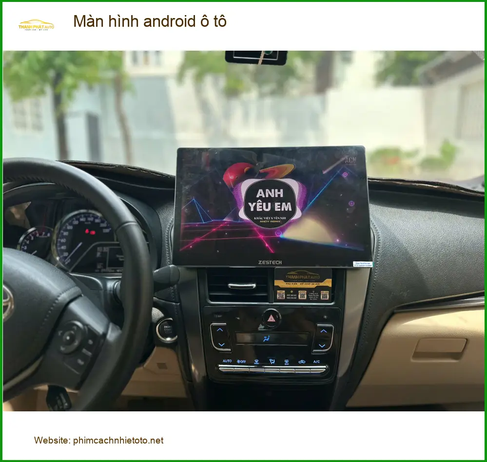 Anh Hải lắp màn hình android ô tô cho Chevrolet Colorado ở Củ Chi ảnh thực tế 4