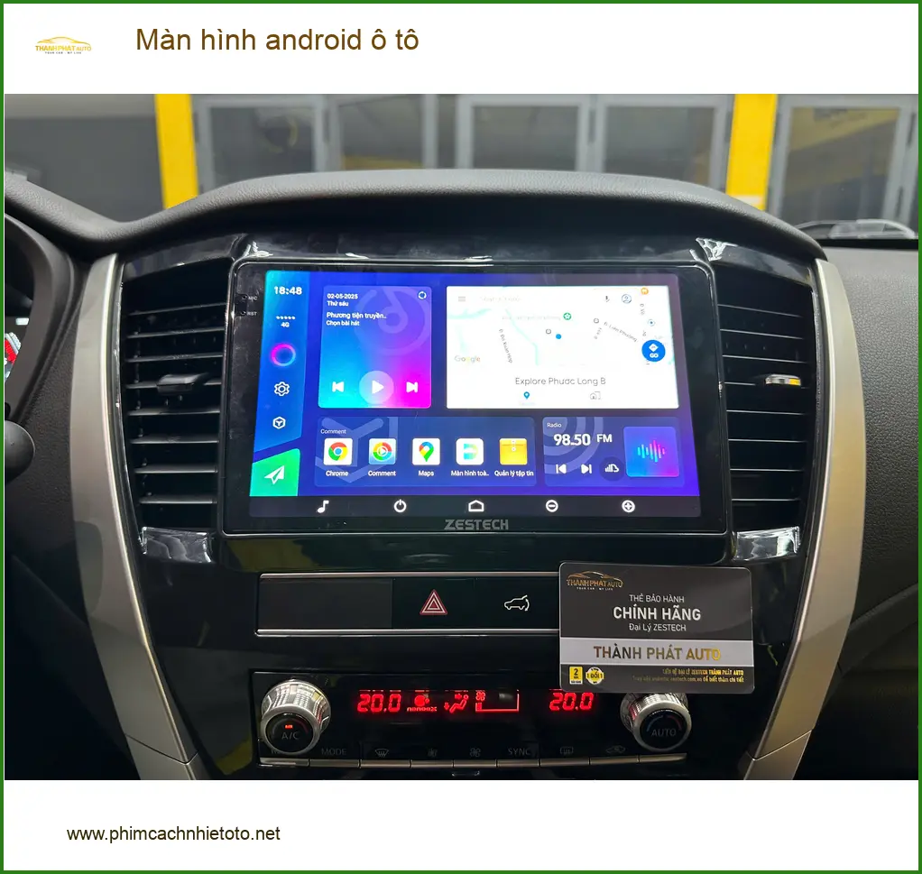 Chị Thảo nâng cấp màn hình Android ô tô cho Hyundai Kona tại Quận Bình Thạnh