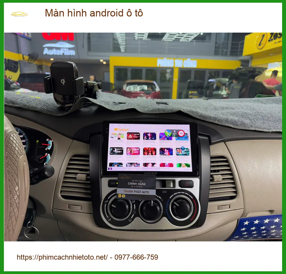 Anh Khải lắp màn hình android ô tô cho Mazda CX-5 tại Củ Chi để trải nghiệm công nghệ mới ảnh thực tế 2
