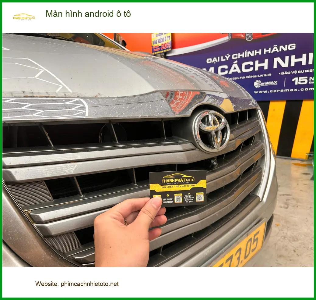 Chị Thảo lắp Màn hình android ô tô Ford Everest tại Bình Tân tiện đường đi làm ảnh thực tế 3
