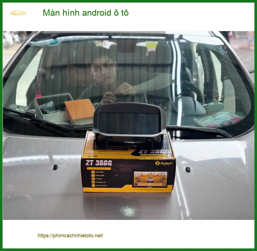 Anh Tấn lắp Màn hình android ô tô Toyota Vios tại Quận 11 ảnh thực tế 3