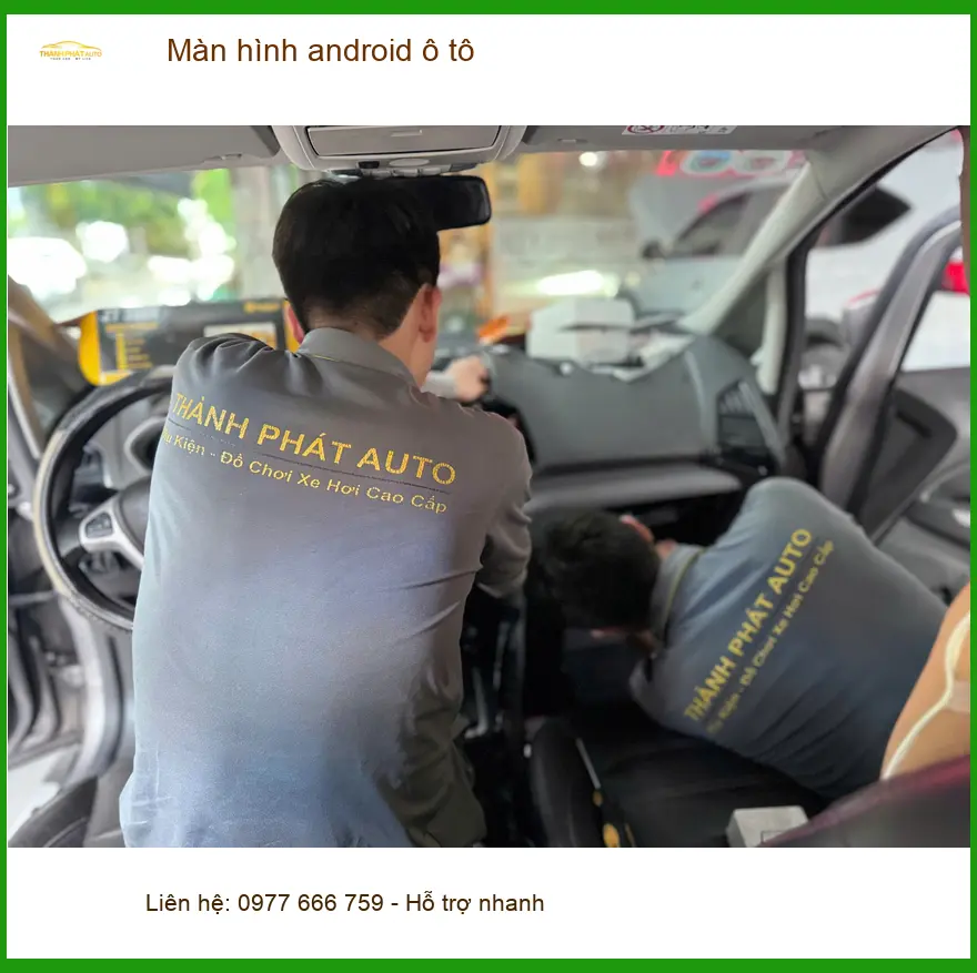 Anh Tấn lắp Màn hình android ô tô Toyota Vios tại Quận 11 ảnh thực tế 4
