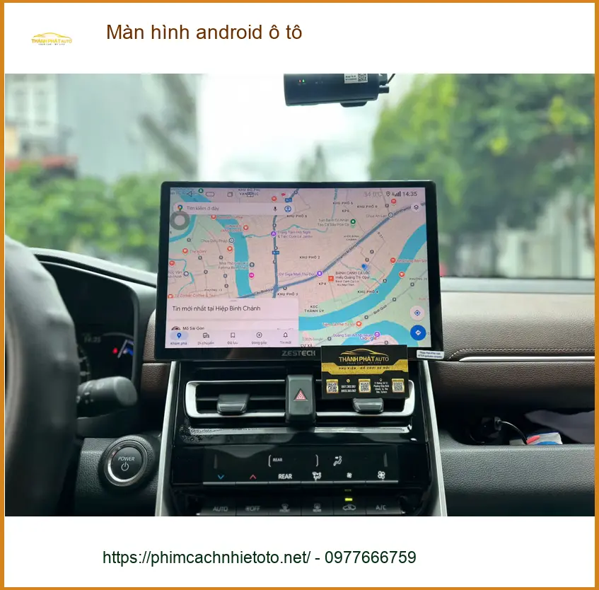 Anh Khải nâng cấp màn hình Android cho Honda HR-V tại Quận Bình Tân ảnh thực tế 4