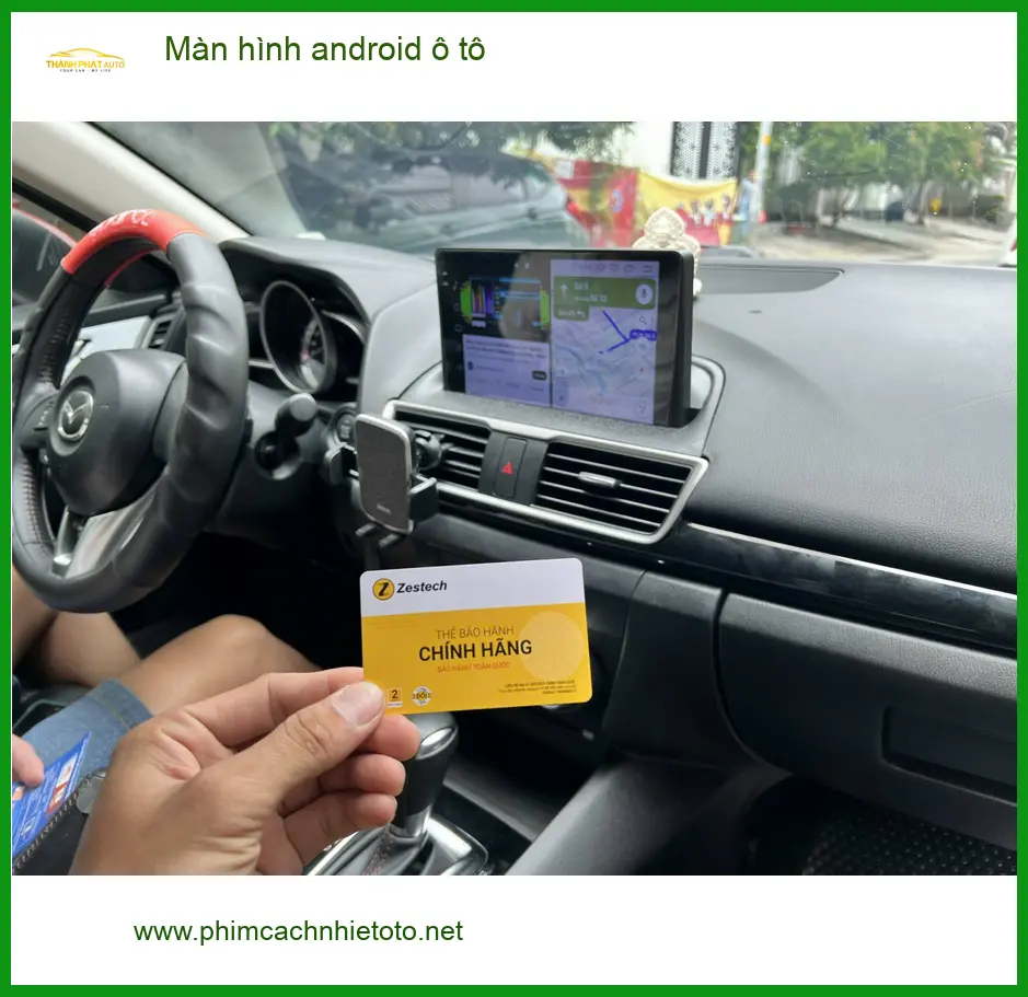 Anh Cường lắp màn hình Android ô tô cho Honda CRV ở Hóc Môn ảnh thực tế 4