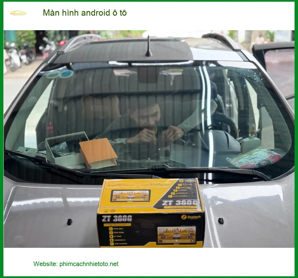 Anh Tấn lắp Màn hình android ô tô Toyota Vios tại Quận 11 ảnh thực tế 5