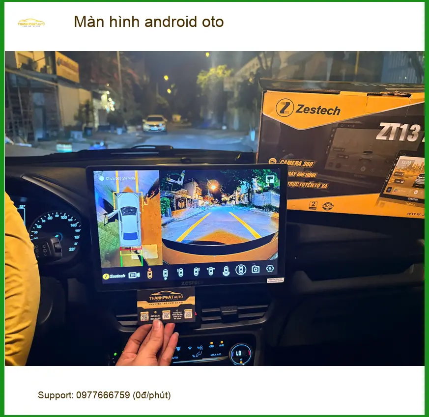 Anh Khải lắp màn hình android oto cho Hyundai Accent ở Quận 4 để nâng cấp trải nghiệm giải trí