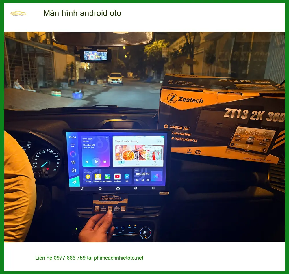 Anh Khải lắp màn hình android oto cho Hyundai Accent ở Quận 4 để nâng cấp trải nghiệm giải trí ảnh thực tế 2