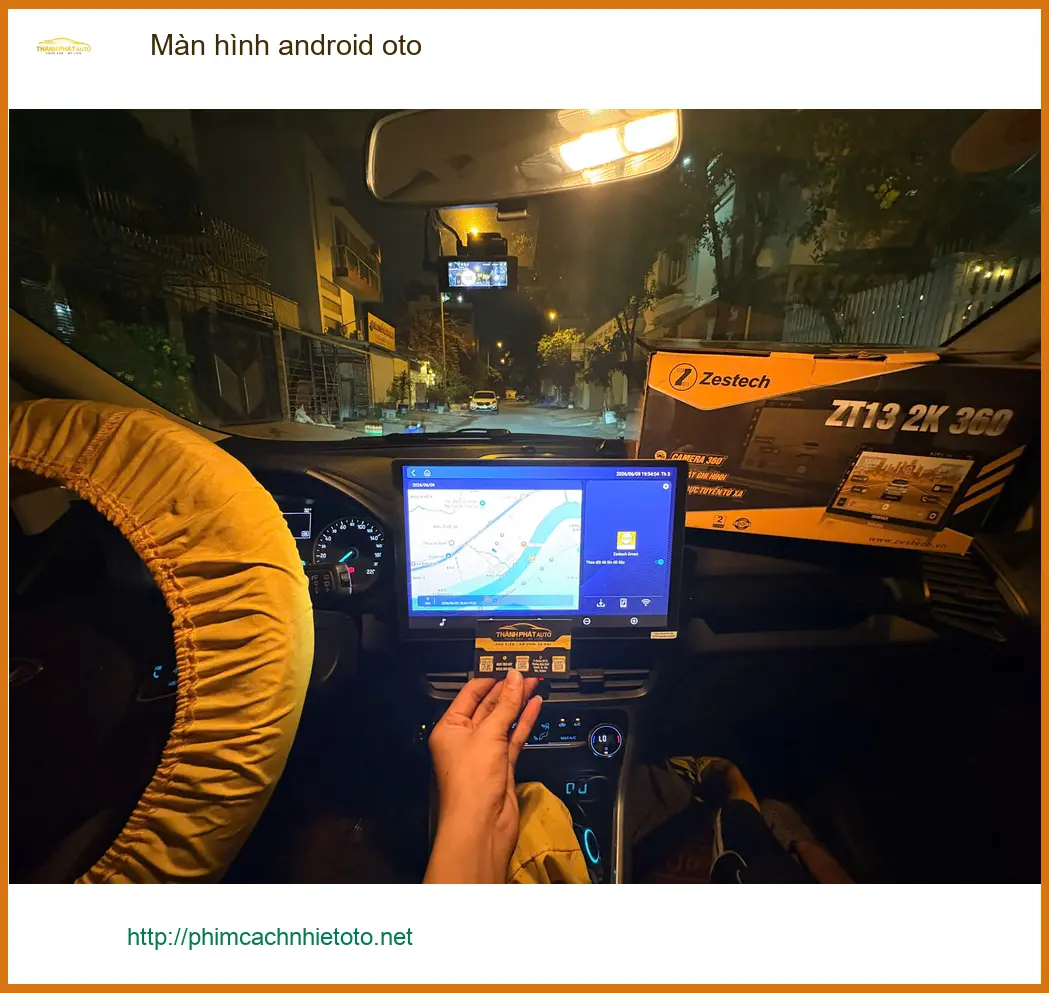 Anh Khải lắp màn hình android oto cho Hyundai Accent ở Quận 4 để nâng cấp trải nghiệm giải trí ảnh thực tế 3