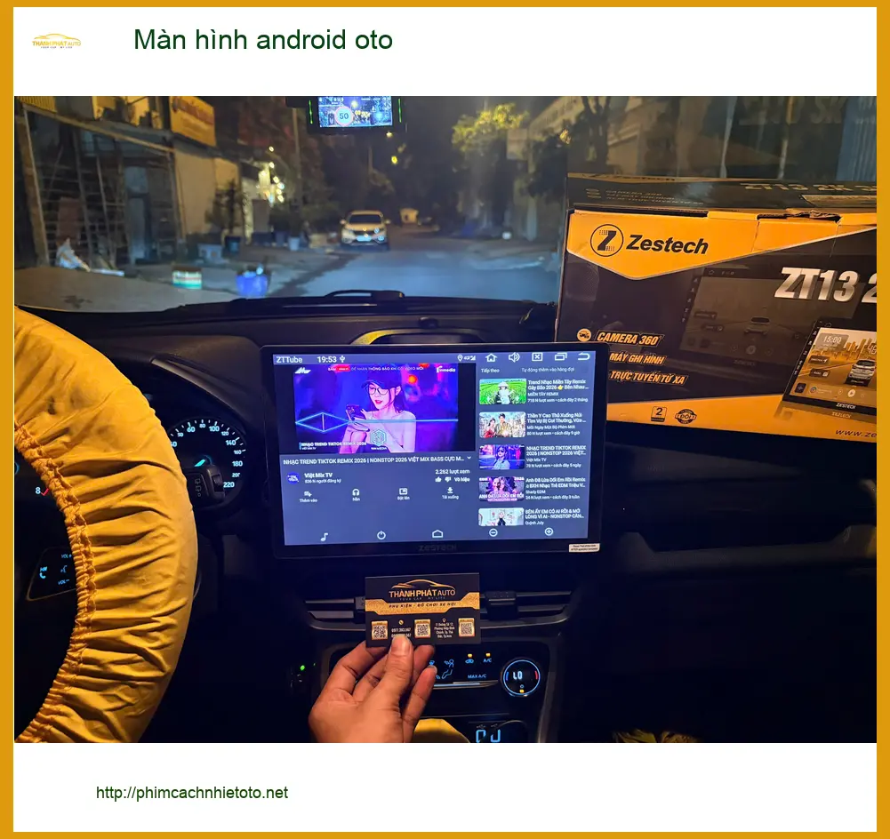 Anh Khải lắp màn hình android oto cho Hyundai Accent ở Quận 4 để nâng cấp trải nghiệm giải trí ảnh thực tế 4