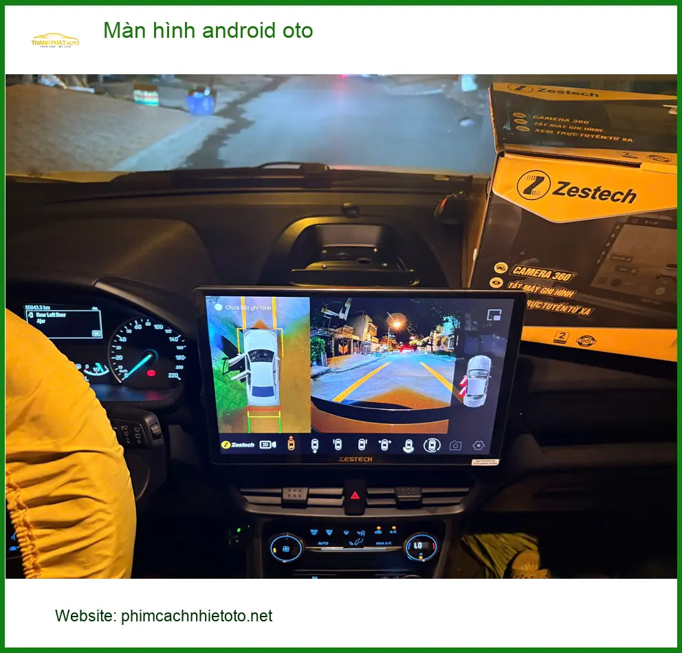 Anh Minh lắp màn hình Android ô tô cho Kia K3 tại Quận 5 cho chuyến đi xa