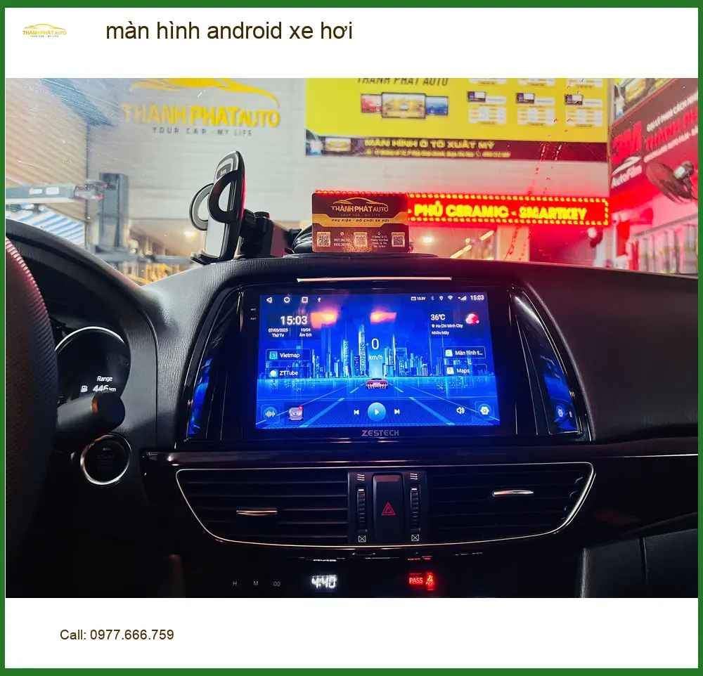 Cô Chi nâng cấp màn hình Android xe hơi cho Kia K3 tại Quận 4, trải nghiệm công nghệ mới ảnh thực tế 3