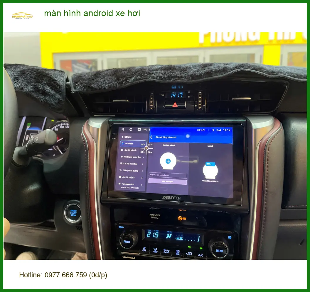 Anh Khôi lắp màn hình Android xe hơi cho Hyundai Creta tại Quận 3 để xem YouTube ảnh thực tế 5