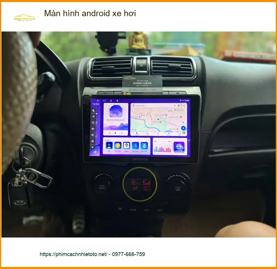 Anh Kiệt lắp màn hình android Honda CRV tại Quận 9 nâng cấp tiện ích