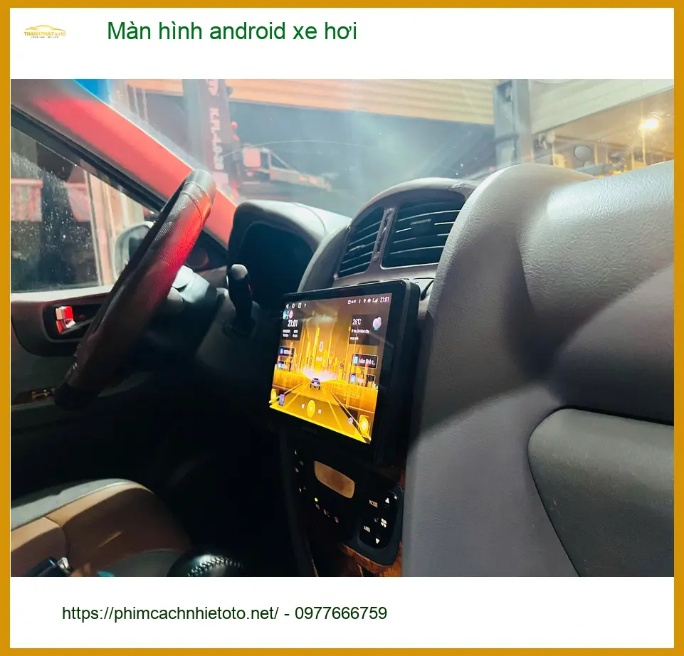 Anh Việt lắp màn hình android xe hơi cho Kia K3 tại Quận 11