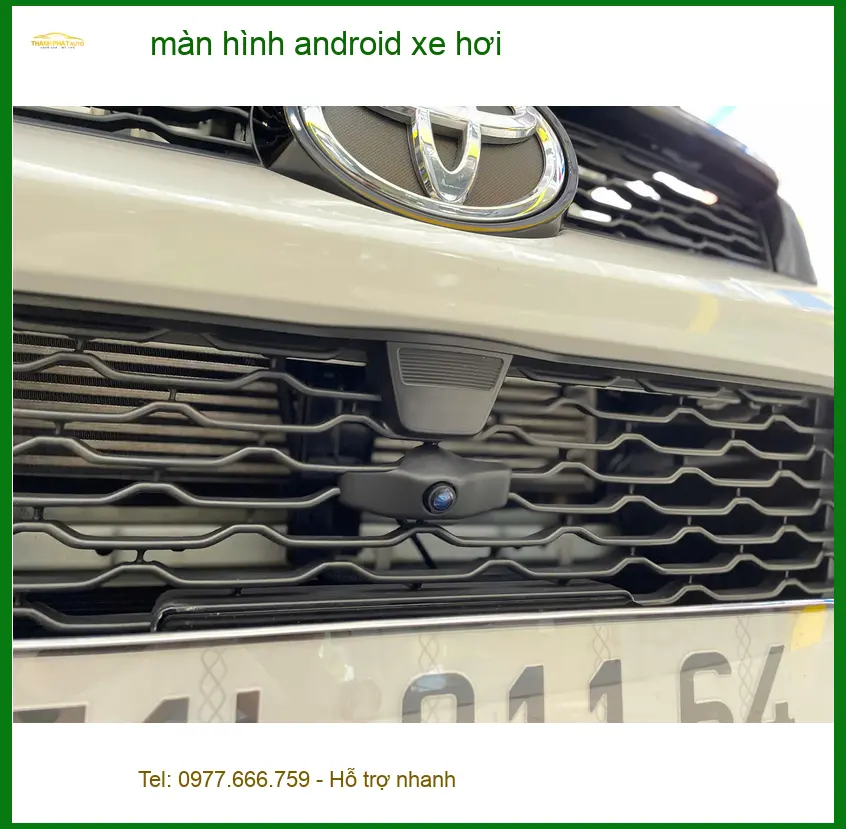 Anh Thiện lắp màn hình Android xe hơi Hyundai Santa Fe tại Quận Phú Nhuận ảnh thực tế 4
