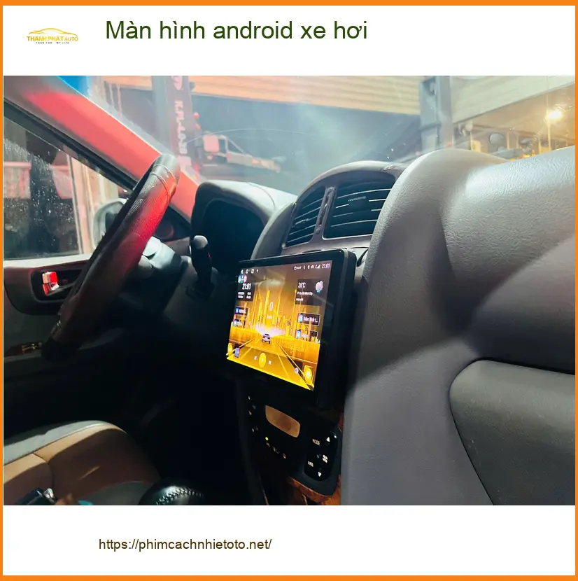 Anh Bảo nâng cấp màn hình android xe hơi cho Hyundai Accent tại Quận 8 ảnh thực tế 2