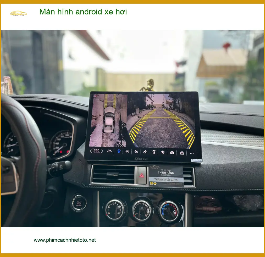 Anh Tùng lắp màn hình android xe hơi cho Hyundai Elantra tại Quận 11 ảnh thực tế 2