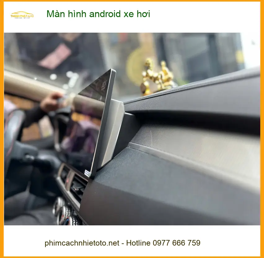 Anh Hưng lắp màn hình Android xe hơi cho Kia Sorento ở Hóc Môn