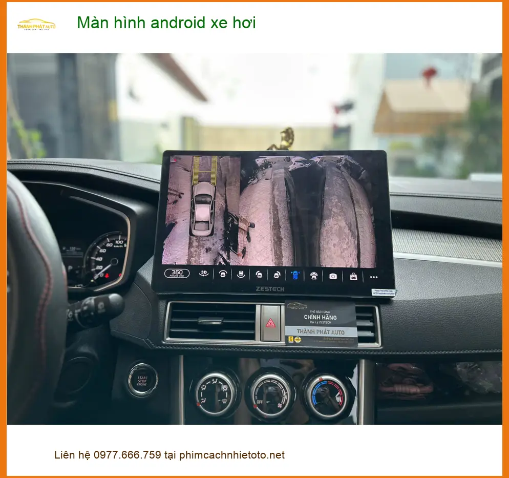 Anh Hưng lắp màn hình Android xe hơi cho Kia Sorento ở Hóc Môn ảnh thực tế 3