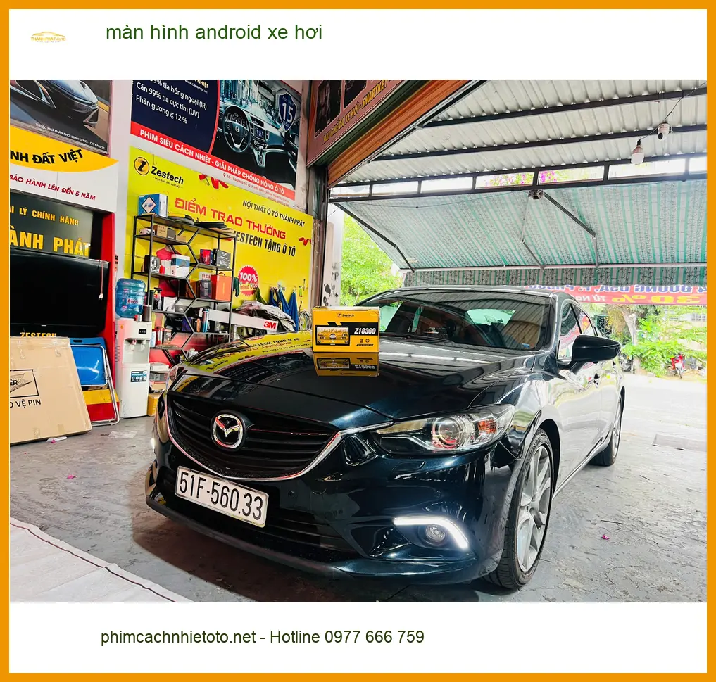 Anh Duy lắp màn hình Android xe hơi Hyundai Accent tại Quận 2 để nâng cao trải nghiệm lái