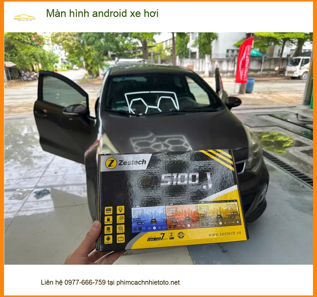 Anh Gia Bảo lắp màn hình android xe hơi Mazda CX-5 chính hãng tại Hóc Môn ảnh thực tế 2
