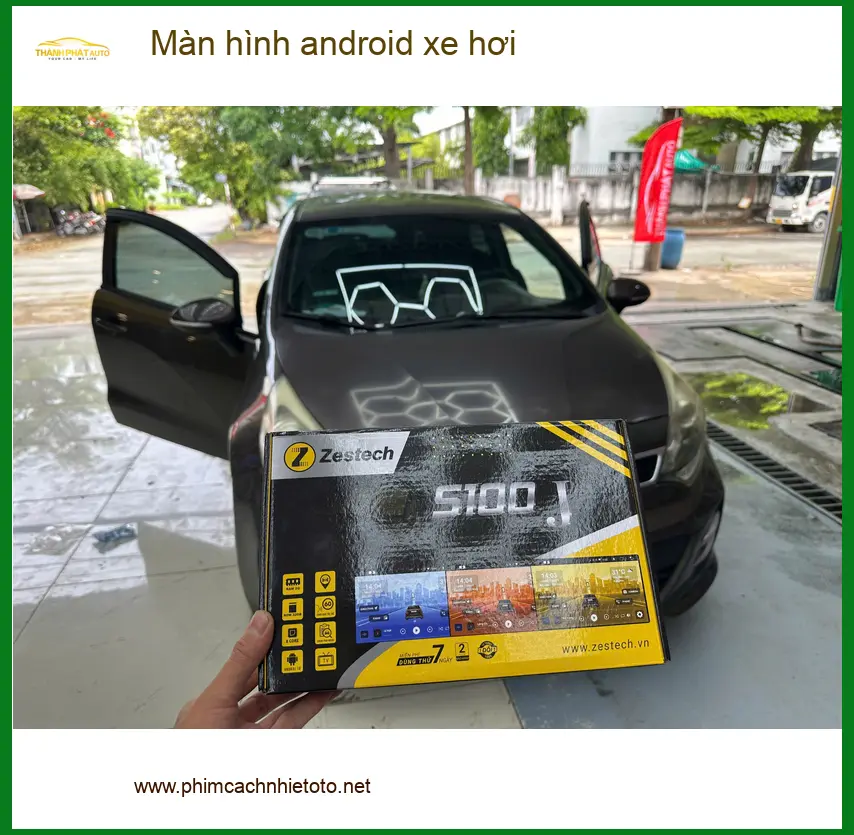 Anh Khôi lắp màn hình android xe hơi cho Hyundai Kona tại Quận 9 để nâng tầm giải trí ảnh thực tế 2