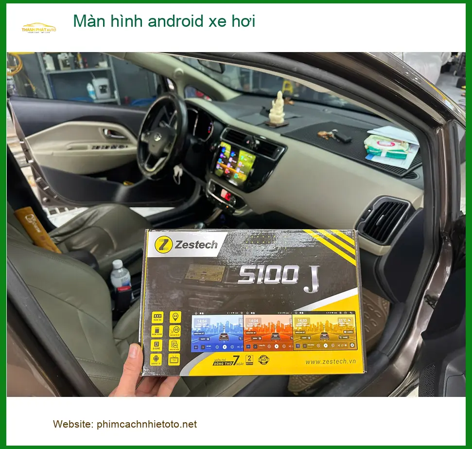 Anh Gia Bảo lắp màn hình android xe hơi Mazda CX-5 chính hãng tại Hóc Môn ảnh thực tế 3