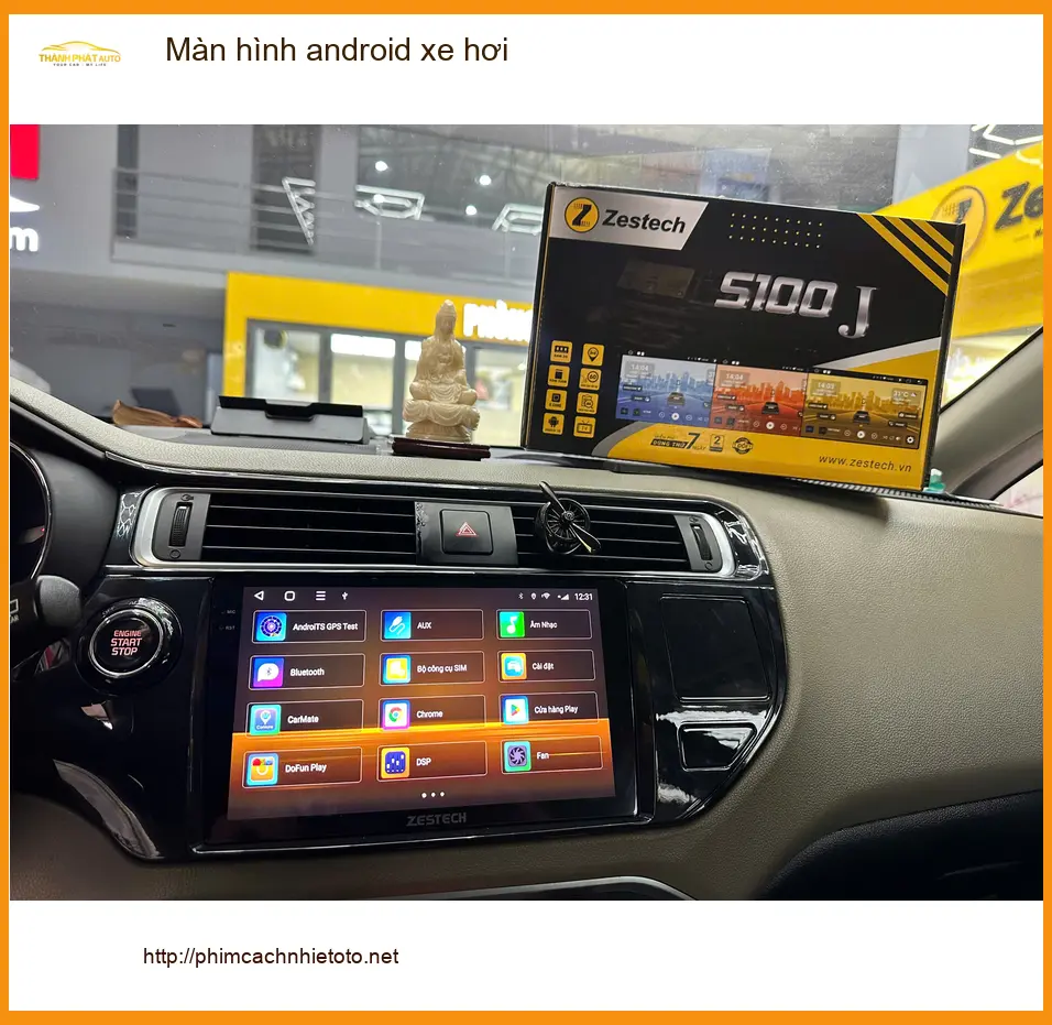 Anh Khôi lắp màn hình android xe hơi cho Hyundai Kona tại Quận 9 để nâng tầm giải trí ảnh thực tế 4