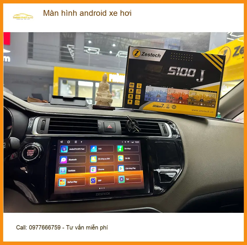 Anh Gia Bảo lắp màn hình android xe hơi Mazda CX-5 chính hãng tại Hóc Môn ảnh thực tế 5