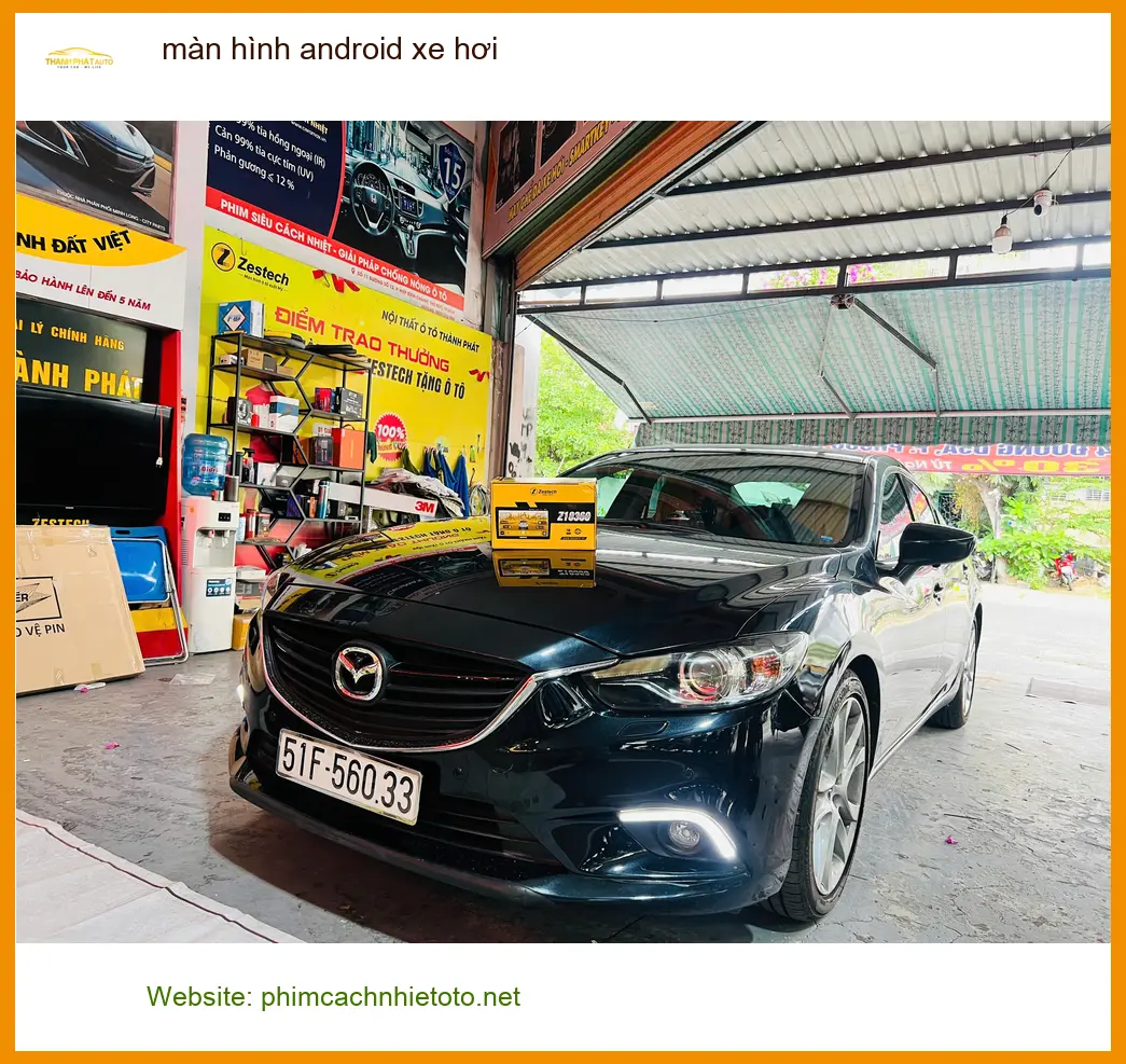 Chị Thảo lắp màn hình Android xe hơi cho Mazda CX-5 tại Thủ Đức ảnh thực tế 3