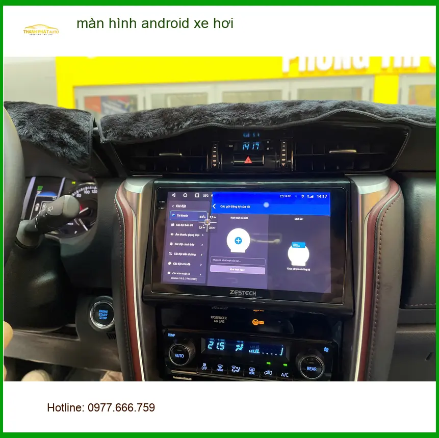 Anh Lâm lắp màn hình Android xe hơi Toyota Camry chính hãng Quận 2 ảnh thực tế 3