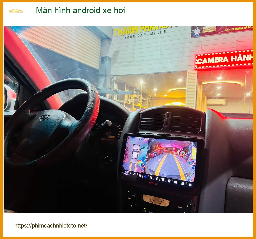Anh Minh nâng cấp màn hình Android xe Kia K3 tại Quận 12 ảnh thực tế 2