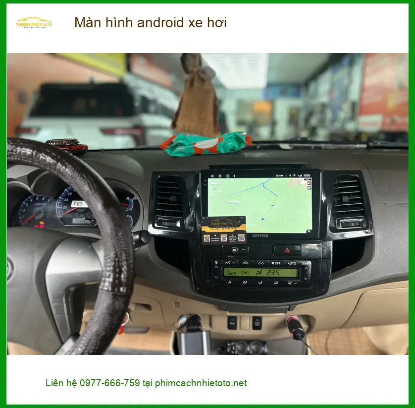 Anh Tuấn lắp màn hình android xe hơi cho Kia Carnival ở Hóc Môn ảnh thực tế 2