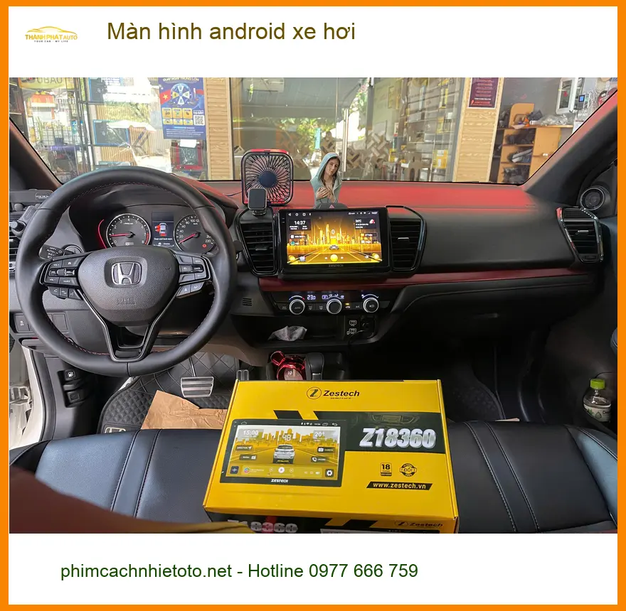Anh Minh lắp màn hình Android xe hơi Hyundai Accent tại Củ Chi uy tín ảnh thực tế 2