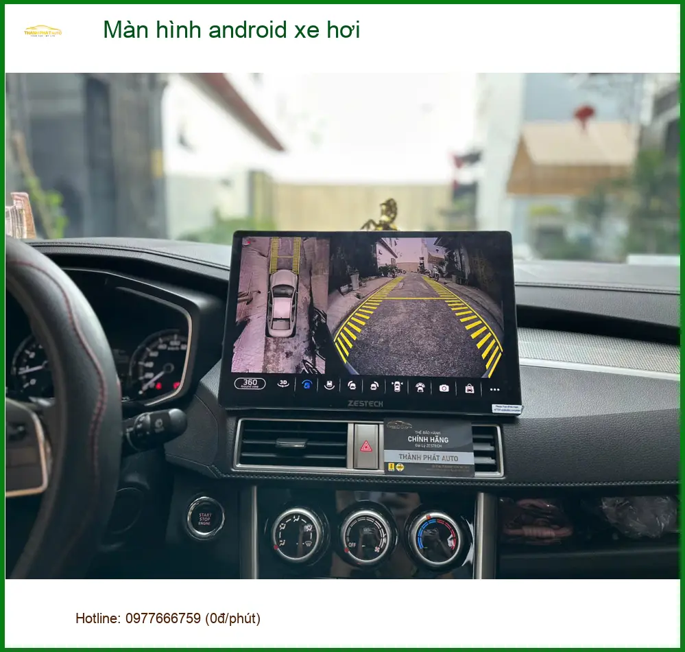 Anh Cường lắp màn hình Android xe hơi Hyundai Accent tại Quận Thủ Đức. ảnh thực tế 3