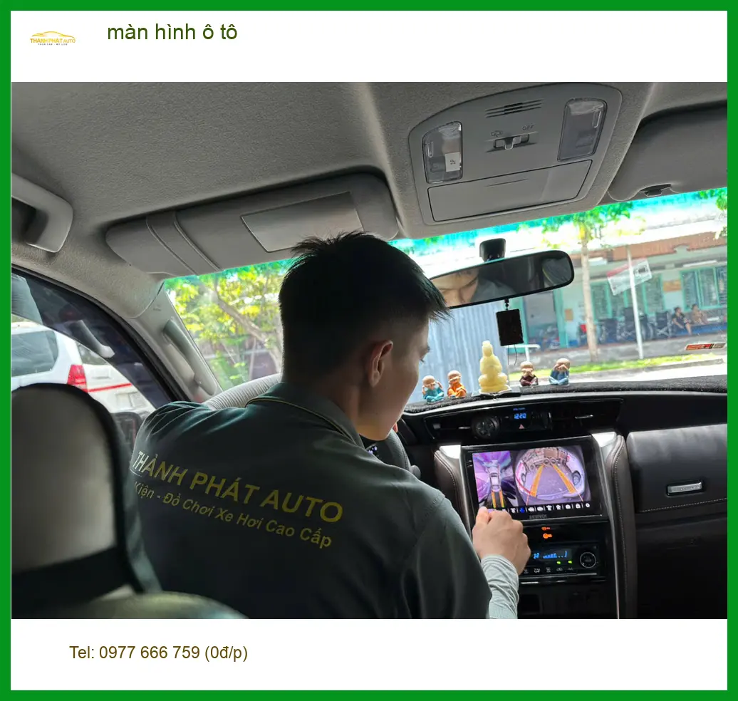 Anh Tùng lắp màn hình ô tô cho Mazda CX-5 tại Quận Huyện Củ Chi để giải trí ảnh thực tế 3