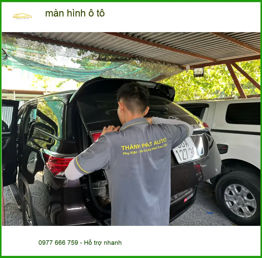 Anh Tùng lắp màn hình ô tô cho Mazda CX-5 tại Quận Huyện Củ Chi để giải trí ảnh thực tế 5