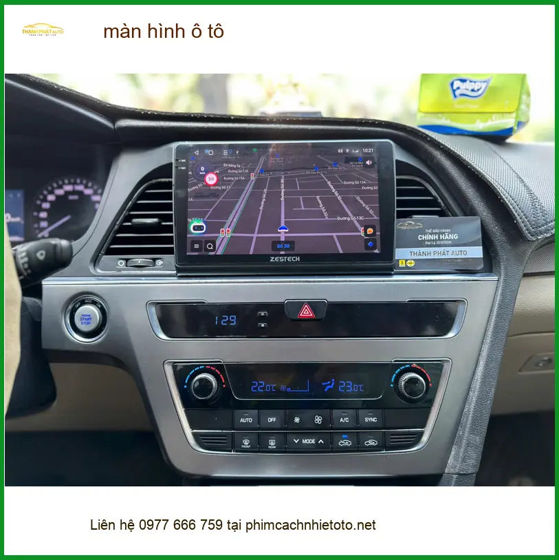 Chị Thảo lắp màn hình ô tô Kia K3 tại Gò Vấp, cần trải nghiệm thông minh