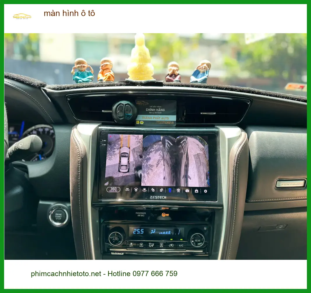 Anh Tấn lắp màn hình ô tô cho Honda CRV tại Quận Huyện Bình Chánh
