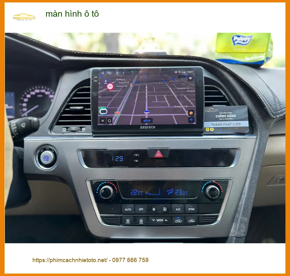 Anh Tân lắp màn hình ô tô chính hãng cho Mazda CX-5 tại Quận 8 để tiện đường đi làm mỗi ngày ảnh thực tế 2