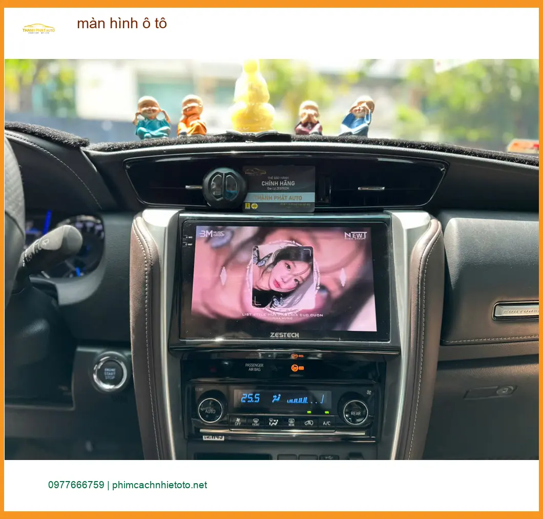 Anh Tấn lắp màn hình ô tô cho Honda CRV tại Quận Huyện Bình Chánh ảnh thực tế 3