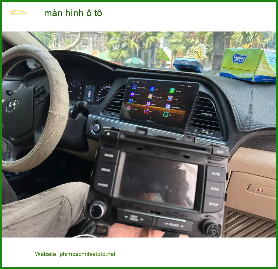 Chị Thảo lắp màn hình ô tô Kia K3 tại Gò Vấp, cần trải nghiệm thông minh ảnh thực tế 5