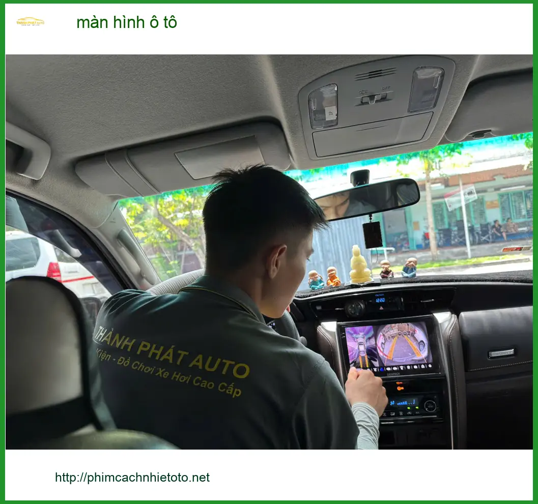 Chị Thảo nâng cấp màn hình ô tô Hyundai Accent tại Hóc Môn để trải nghiệm lái tốt hơn ảnh thực tế 4