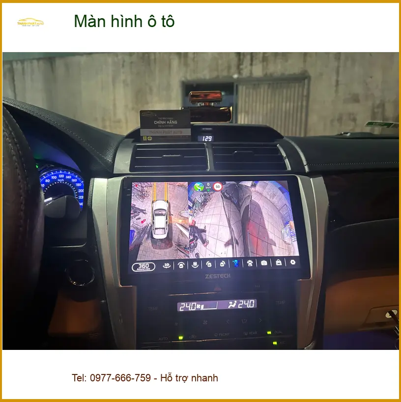 Chị Thảo lắp màn hình ô tô cho Hyundai Santa Fe tại Quận 2 để nâng tầm trải nghiệm lái ảnh thực tế 5