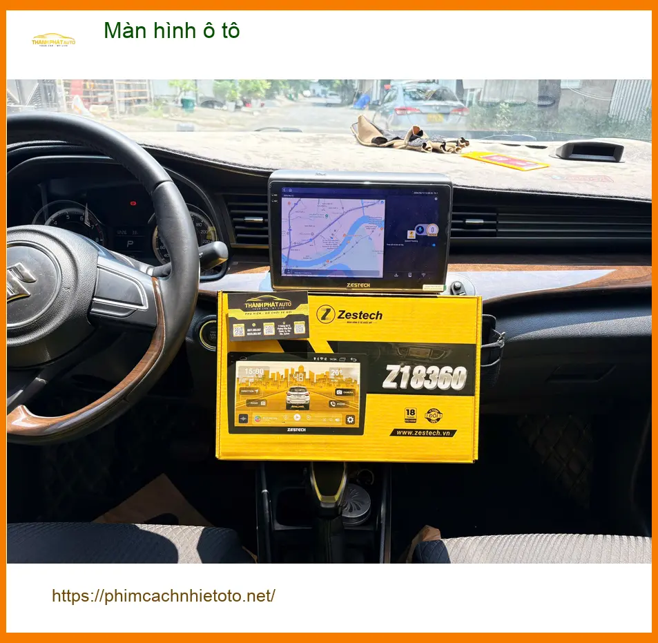 Anh Quang lắp màn hình ô tô Hyundai Accent tại Quận Thủ Đức ảnh thực tế 3