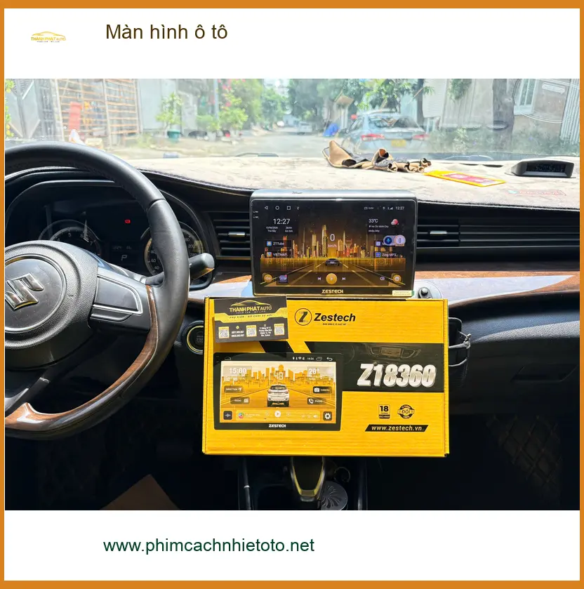 Anh Quý lắp Màn hình ô tô thông minh cho Ford Everest tại Hóc Môn