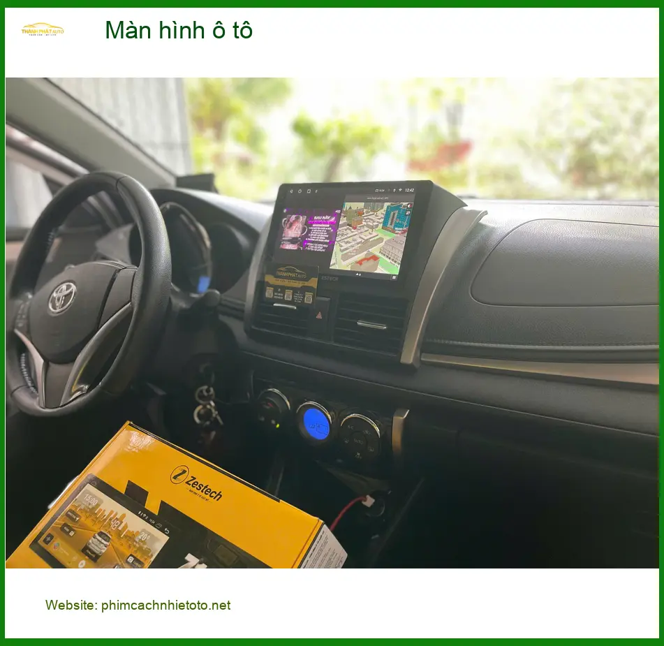 Anh Kiên nâng cấp màn hình ô tô cho Honda HR-V tại Quận Bình Tân để xem bản đồ và giải trí ảnh thực tế 2