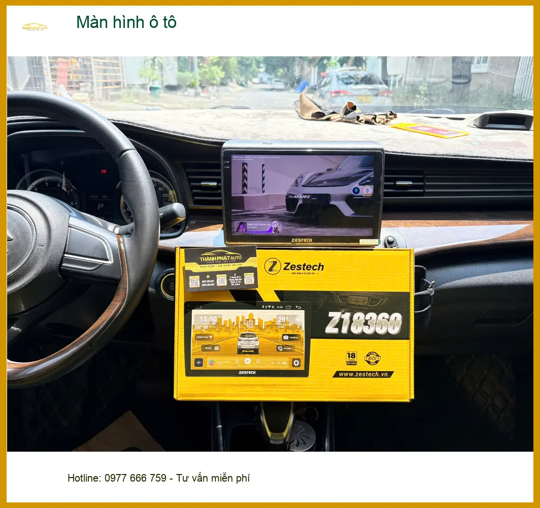 Anh Quý lắp Màn hình ô tô thông minh cho Ford Everest tại Hóc Môn ảnh thực tế 5