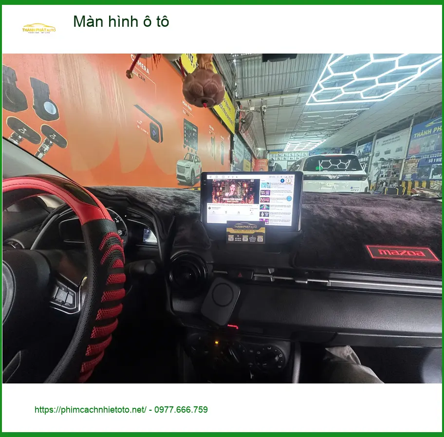 Anh Tấn lắp màn hình Android cho Honda City tại Quận Phú Nhuận