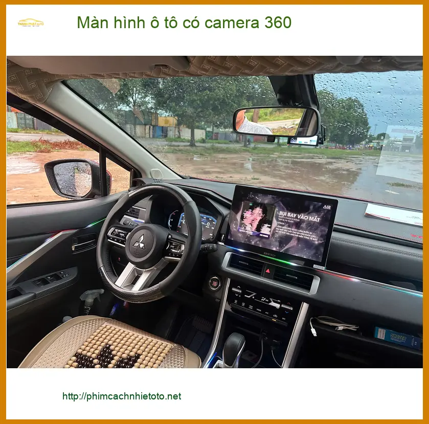 Anh Bình nâng cấp màn hình ô tô camera 360 cho Toyota Camry tại Quận 12 ảnh thực tế 5
